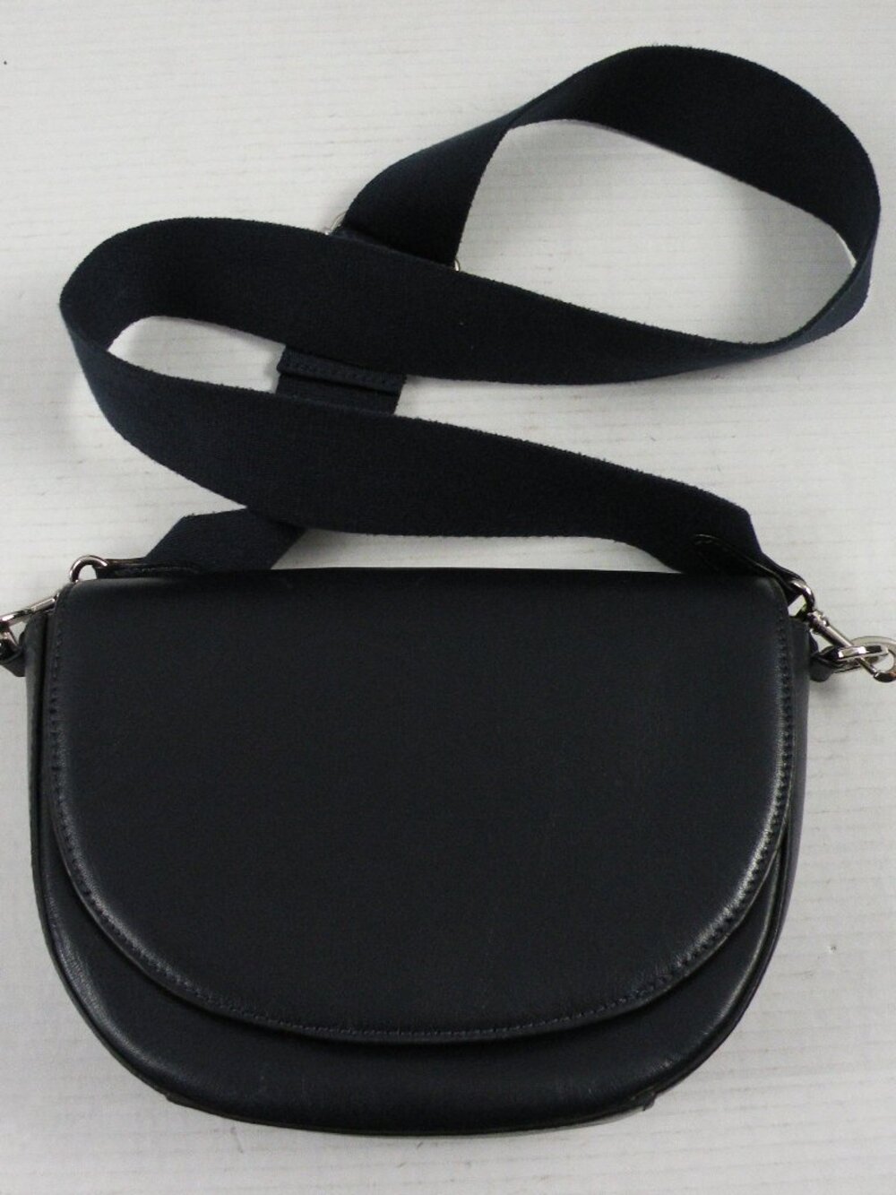J Jill Leather crossbody bag Navy Blue